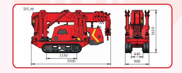 微型履帶吊機 （蜘蛛吊車）