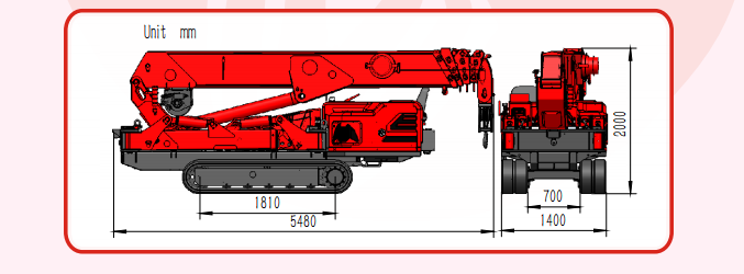 微型履帶吊機(jī) （蜘蛛吊車）